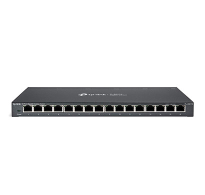 tp-link 16 port tl-sg116 gigabit ethernet network switch ( black )